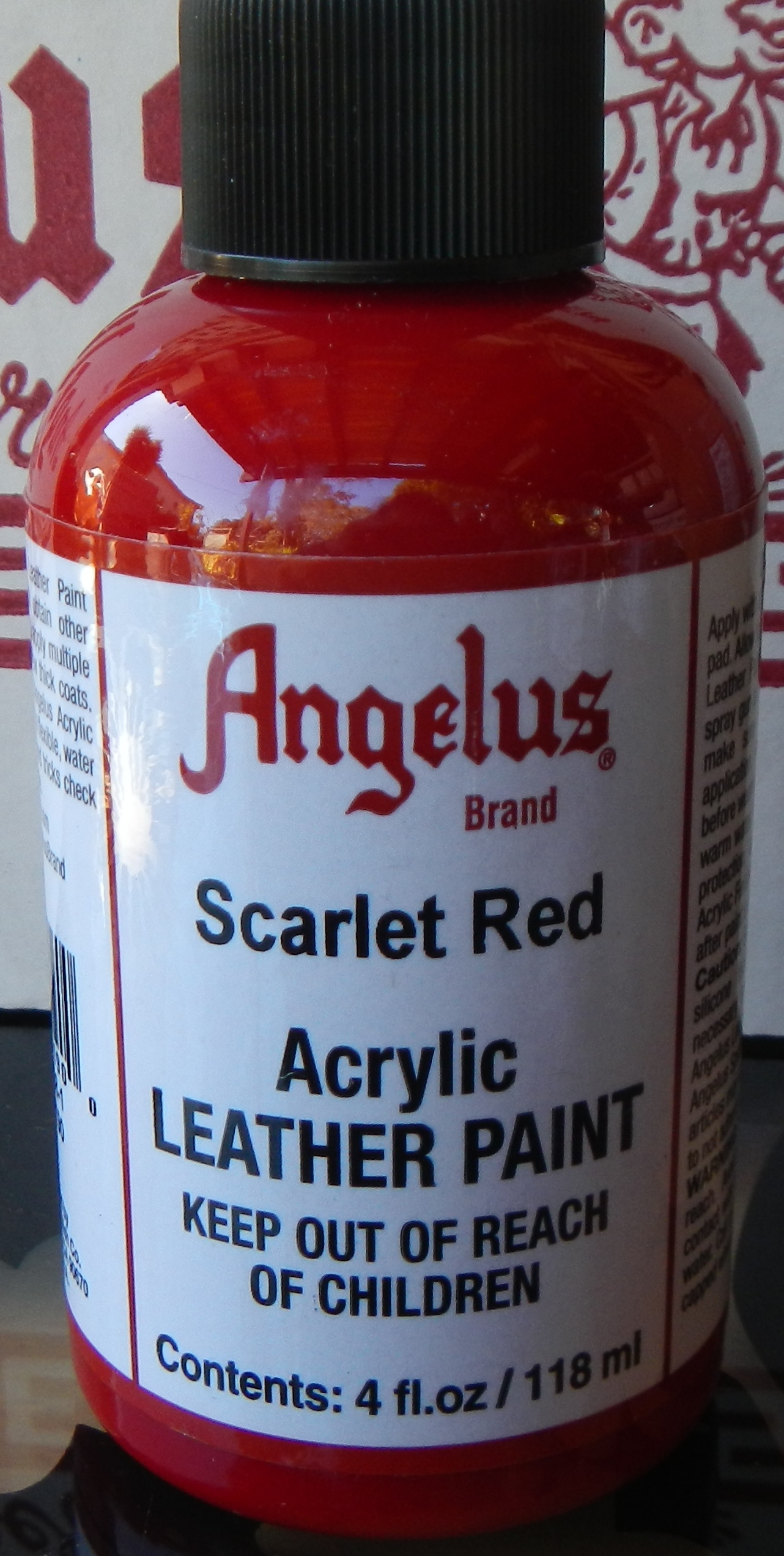 Scarlet Red Angelus Paint